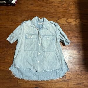 AMO Light Blue Denim Shirt